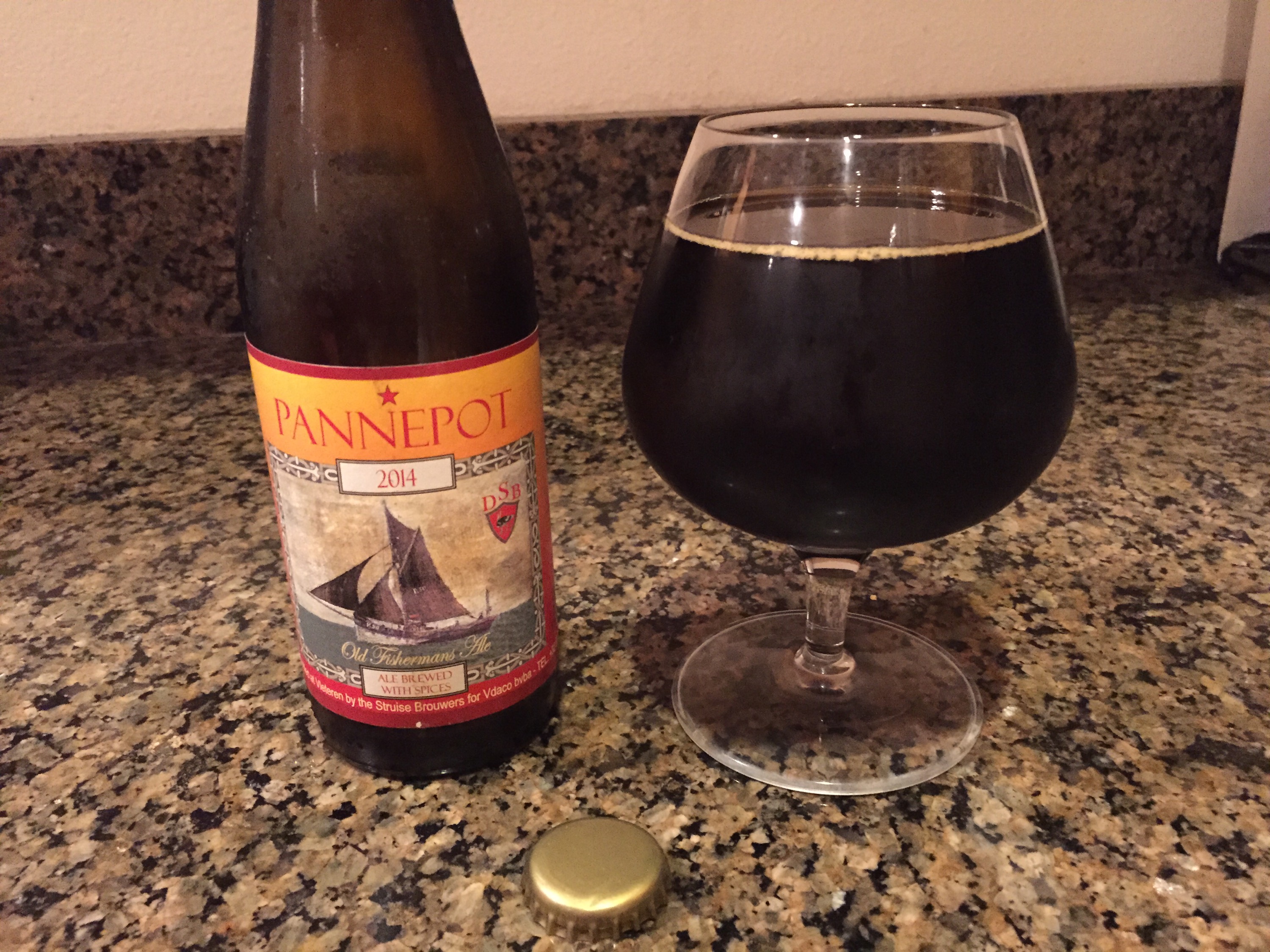 Pannepot – Old Fishermans Ale – 2014 by De Struise Brouwers