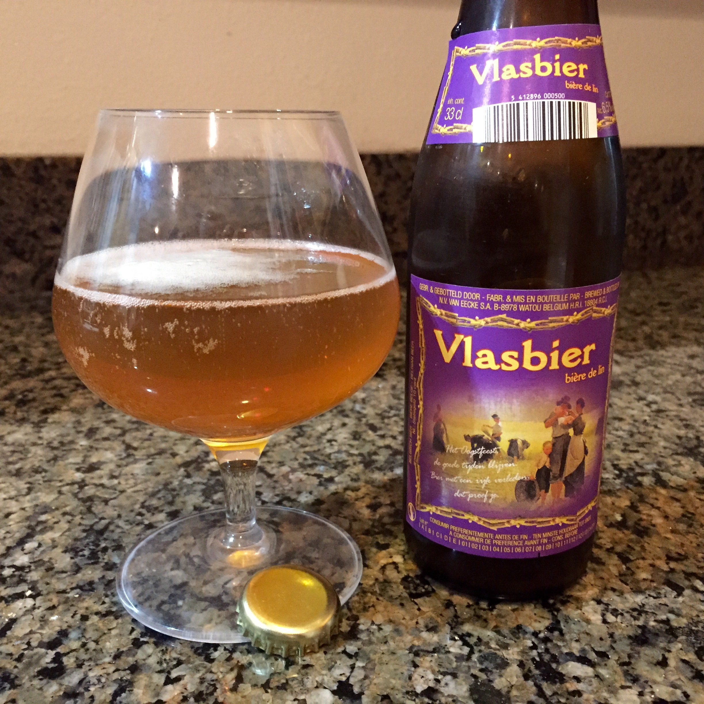 Vlasbier – biere de lin by Brouwerij Van Eecke N.V.